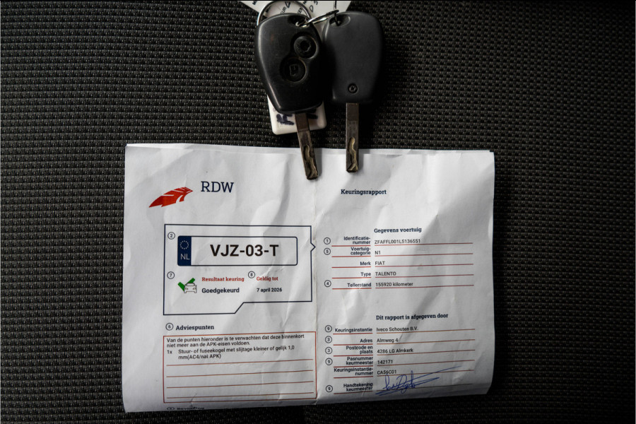 Fiat Talento 2.0 EcoJet L2H1 | 145PK | DC 5-Persoons | Camera | CarPlay | Cruise | Trekhaak