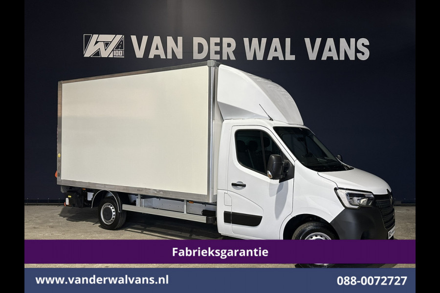 Renault Master 2.3 dCi 146pk Bakwagen 222cm Hoog Laadklep Fabrieksgarantie Euro6 Airco | Camera | Navigatie | LED Cruisecontrol, Bijrijdersbank