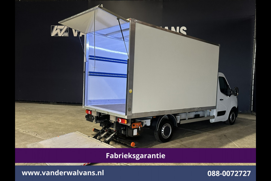 Renault Master 2.3 dCi 146pk Bakwagen 222cm Hoog Laadklep Fabrieksgarantie Euro6 Airco | Camera | Navigatie | LED Cruisecontrol, Bijrijdersbank