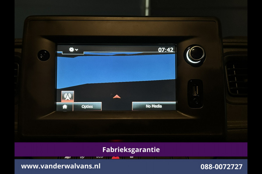 Renault Master 2.3 dCi 146pk Bakwagen 222cm Hoog Laadklep Fabrieksgarantie Euro6 Airco | Camera | Navigatie | LED Cruisecontrol, Bijrijdersbank