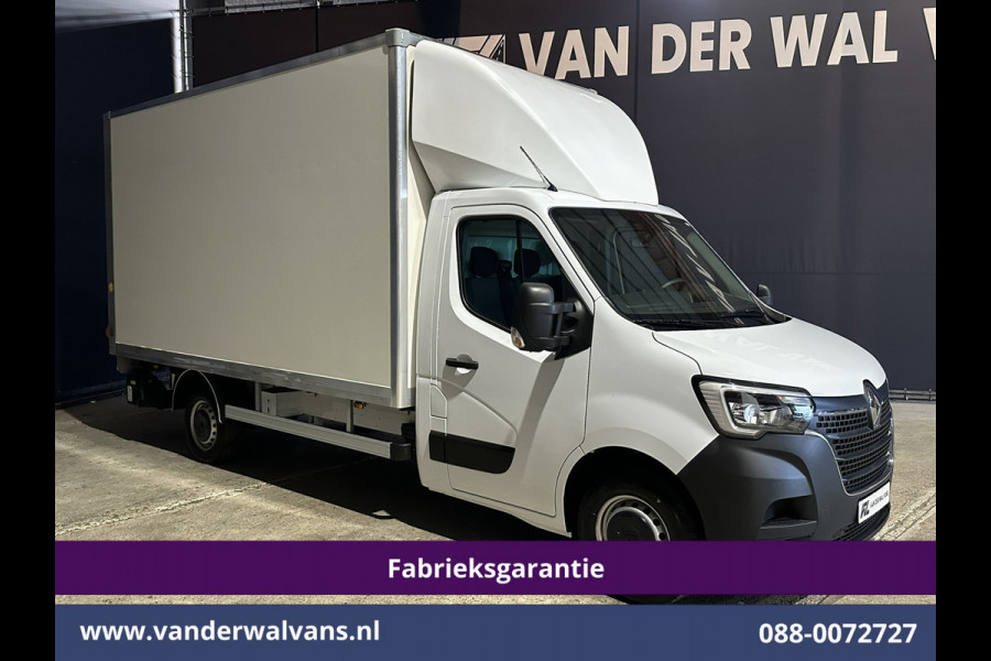 Renault Master 2.3 dCi 146pk Bakwagen 222cm Hoog Laadklep Fabrieksgarantie Euro6 Airco | Camera | Navigatie | LED Cruisecontrol, Bijrijdersbank