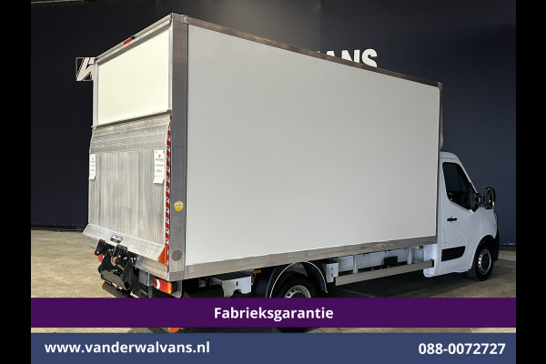 Renault Master 2.3 dCi 146pk Bakwagen 222cm Hoog Laadklep Fabrieksgarantie Euro6 Airco | Camera | Navigatie | LED Cruisecontrol, Bijrijdersbank