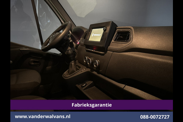 Renault Master 2.3 dCi 146pk Bakwagen 222cm Hoog Laadklep Fabrieksgarantie Euro6 Airco | Camera | Navigatie | LED Cruisecontrol, Bijrijdersbank