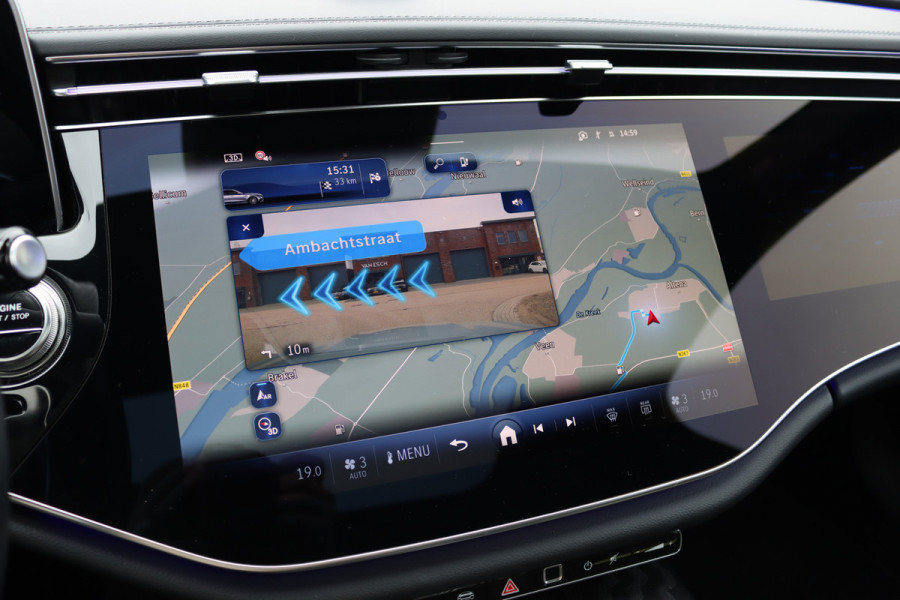 Mercedes-Benz E-Klasse Estate AMG 53 4MATIC+ Premium | 585pk | Hyperscreen | Achterasbesturing | Distronic+ | Stoelventilatie | Trekhaak | Panoramadak | Digital Light | Burmester | HUD |