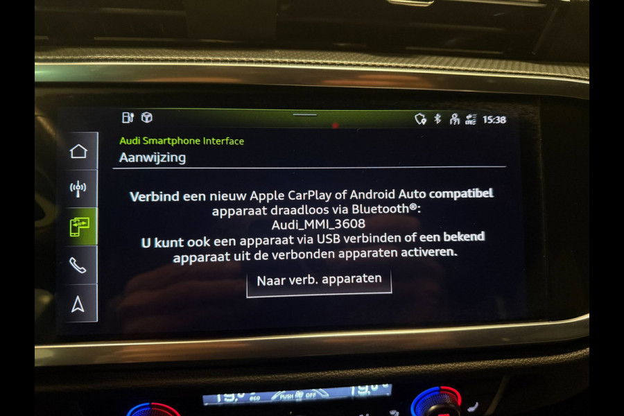 Audi Q3 Sportback 45 TFSI e S edition S-LINE BLACK-LINE 20''SOH-TEST/SFEERVERL/NAVI/DAB/STANDKACHEL/CARPLAY/CAM/KEY-LESS///