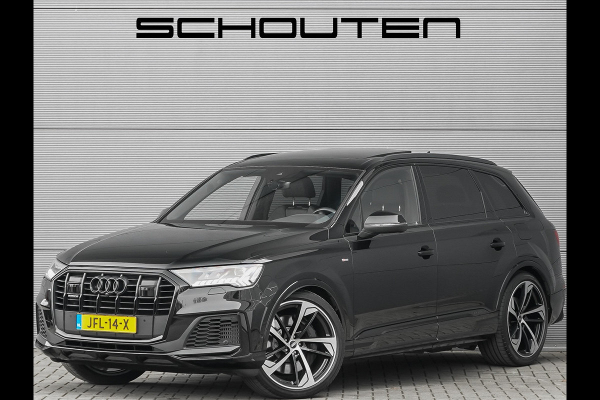 Audi Q7 55 TFSI e Quattro Pro Line S-Line Pano ACC Matrix LED 22"