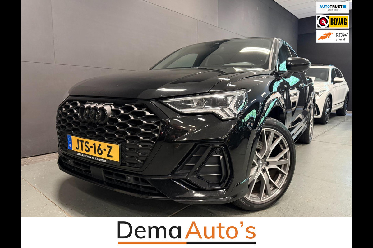 Audi Q3 Sportback 45 TFSI e 3xS-LINE 20'' BLACKLINE SOH-TEST/PANO/DAB/CARPLAY/CAM/V-COCKPIT///