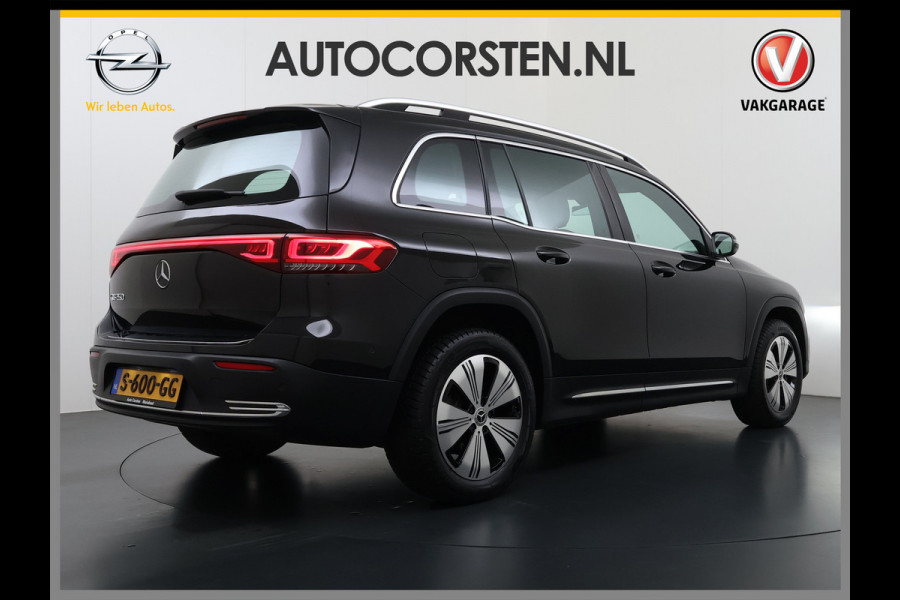 Mercedes-Benz EQB 250 7 Persoons 69kWh Stoelverwarming 1/2 Leder Navi Ecc Camera Cruisecontrol Apple Carplay Android Auto Pdc Business Line DAB Bluetooth Elek.Achterklep Led Lmv Dodehoekassistent DAB+ Rijstrooksensor 1e Eigenaar Dealeronderhouden Origineel Nederlandse Auto