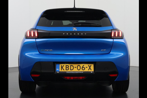 Peugeot e-208 EV GT 350 50 kWh 3 fase laden!  | RIJKLAARPRIJS incl. 12mnd BOVAG | 26.000KM |