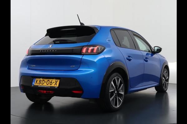 Peugeot e-208 EV GT 350 50 kWh 3 fase laden!  | RIJKLAARPRIJS incl. 12mnd BOVAG | 26.000KM |