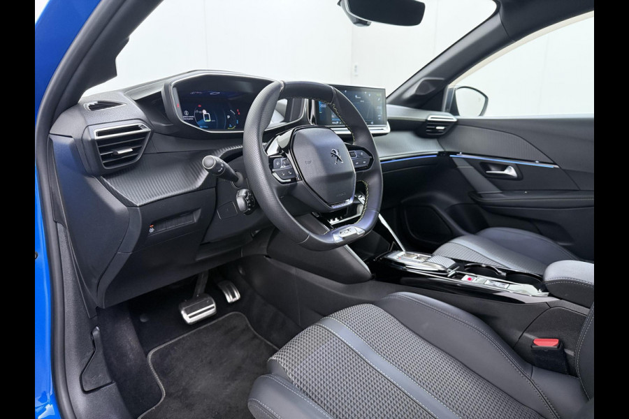 Peugeot e-208 EV GT 350 50 kWh 3 fase laden!  | RIJKLAARPRIJS incl. 12mnd BOVAG | 26.000KM |