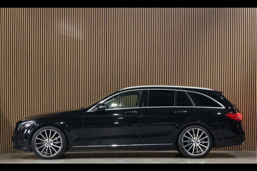 Mercedes-Benz C-Klasse Estate 180 Avantgarde | Inc BTW | Head-Up | Stoelverwarming | CarPlay | Lederen bekleding | 19'' AMG velgen | Cruise control | F1 Flippers | Nieuwe APK | Dealer onderhouden | Facelift model