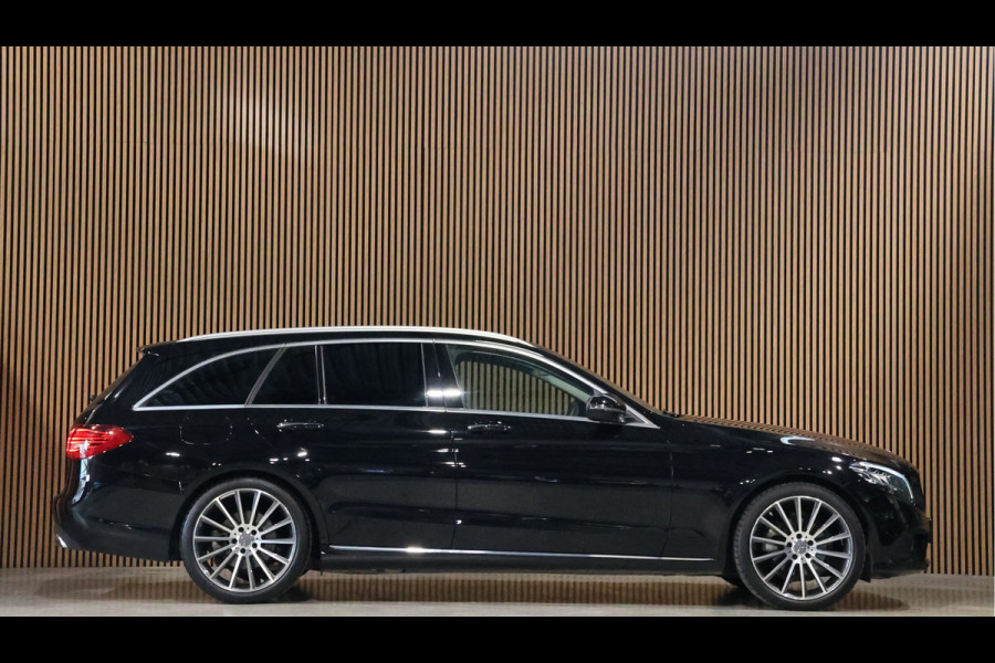 Mercedes-Benz C-Klasse Estate 180 Avantgarde | Inc BTW | Head-Up | Stoelverwarming | CarPlay | Lederen bekleding | 19'' AMG velgen | Cruise control | F1 Flippers | Nieuwe APK | Dealer onderhouden | Facelift model