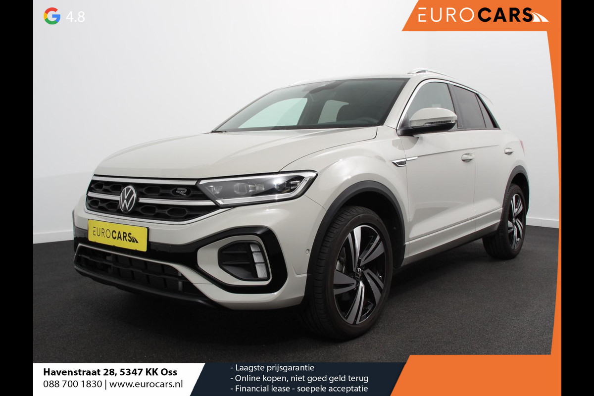 Volkswagen T-Roc 1.5 TSI R-Line + IQ Drive pakket Automaat Climate control Adaptieve cruise control Camera Parkeersensoren Stuurverwarming Stoelverwarming Keyless LED Apple Carplay/ Android Auto