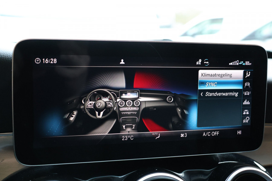Mercedes-Benz C-Klasse Estate 180 Avantgarde | Inc BTW | Head-Up | Stoelverwarming | CarPlay | Lederen bekleding | 19'' AMG velgen | Cruise control | F1 Flippers | Nieuwe APK | Dealer onderhouden | Facelift model