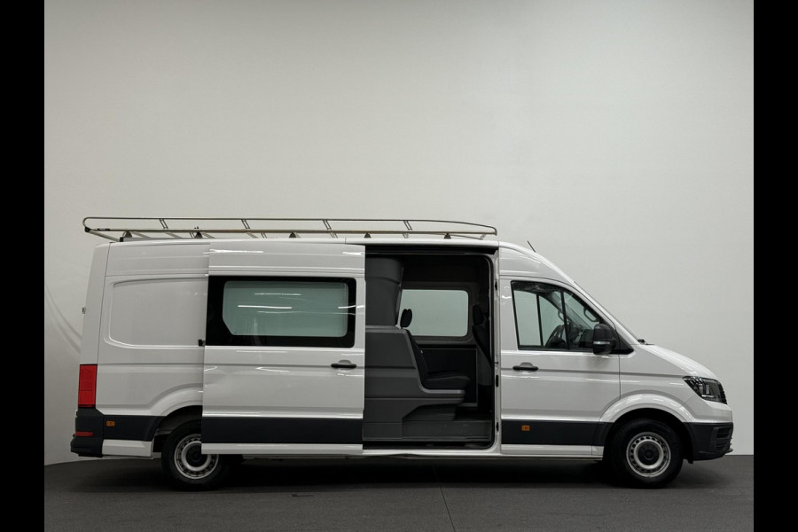 Volkswagen Crafter 35 2.0 TDI L4H3 Dubbele Cabine Automaat Navigatie Airco Cruise Control Imperiaal&Ladder Trekhaak