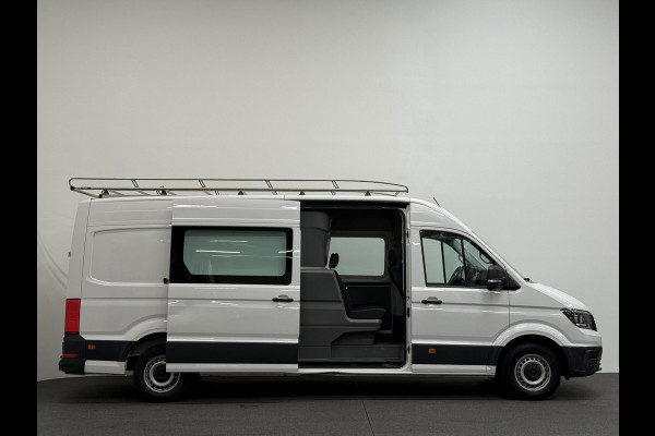 Volkswagen Crafter 35 2.0 TDI L4H3 Dubbele Cabine Automaat Navigatie Airco Cruise Control Imperiaal&Ladder Trekhaak