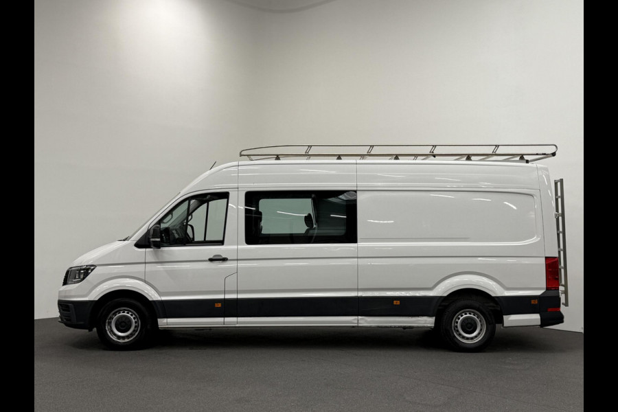 Volkswagen Crafter 35 2.0 TDI L4H3 Dubbele Cabine Automaat Navigatie Airco Cruise Control Imperiaal&Ladder Trekhaak