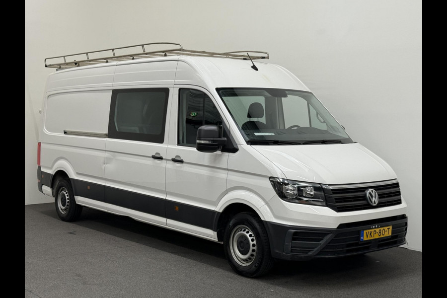 Volkswagen Crafter 35 2.0 TDI L4H3 Dubbele Cabine Automaat Navigatie Airco Cruise Control Imperiaal&Ladder Trekhaak