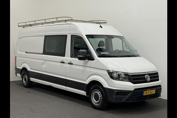 Volkswagen Crafter 35 2.0 TDI L4H3 Dubbele Cabine Automaat Navigatie Airco Cruise Control Imperiaal&Ladder Trekhaak
