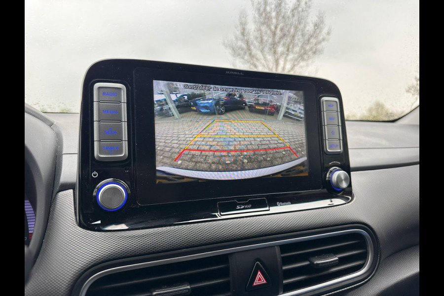 Hyundai Kona EV Fashion 64 kWh | SOH: 95,5% | Full LED | Blindspot | Elektr Stoelen | Two Tone White  - Darknight metallic |