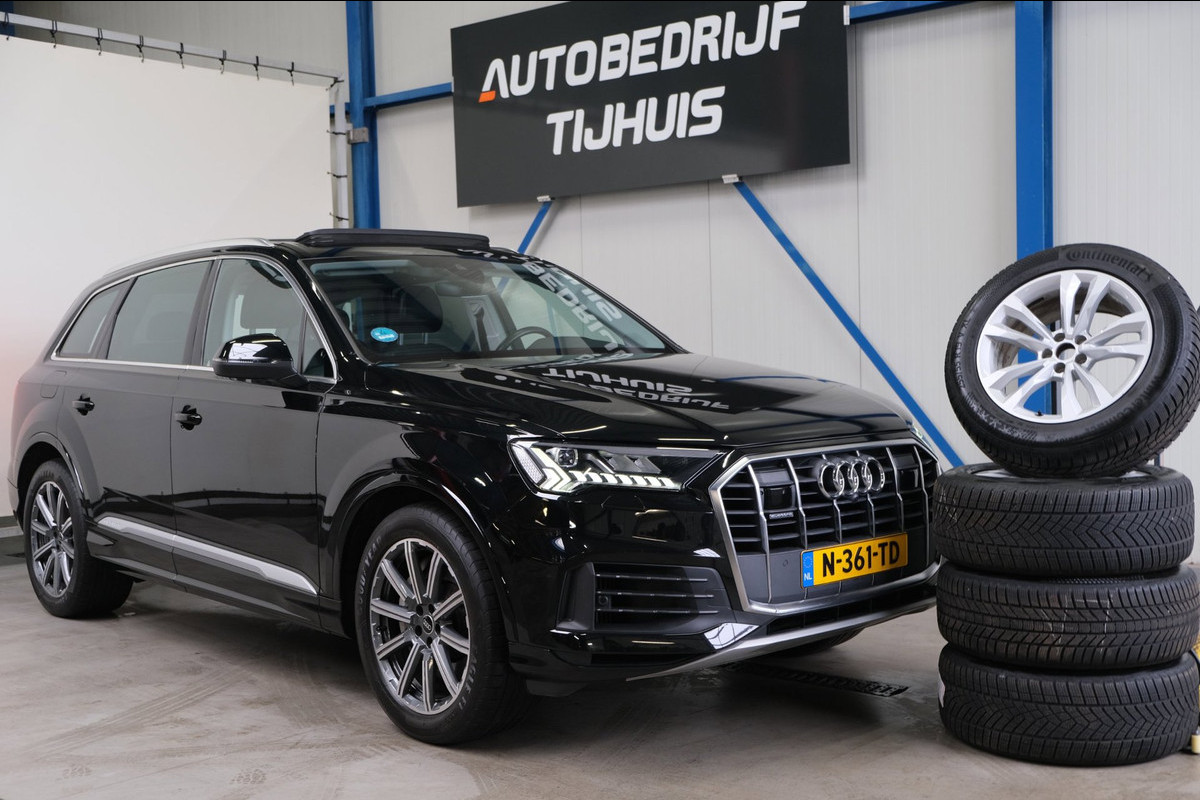 Audi Q7 55 TFSI e quattro Pro Line Advanced - N.A.P. Airco, Cruise, Luchtvering, Camera, PDC, Trekhaak.