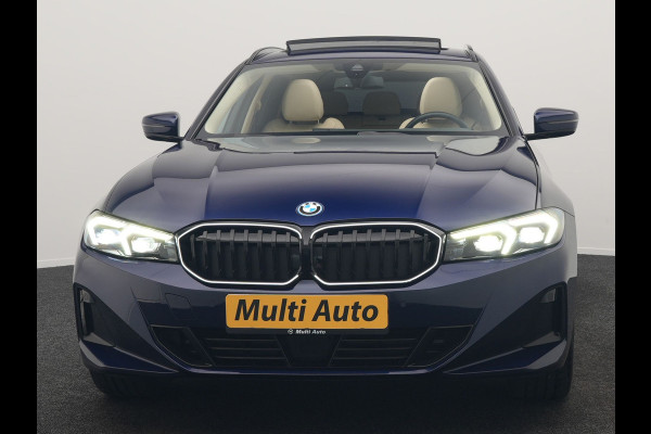BMW 3 Serie Touring 320e xDrive PHEV 204pk Dealer O.H. | Trekhaak Af Fabriek | Panodak | Adaptive Cruise | Camera | Lederen Sportstoelen Memory & Verwarmd | Widescreen Navi | Blis | Apple Carplay | DAB | Iconic Glow Grille | Plug In Hybrid |