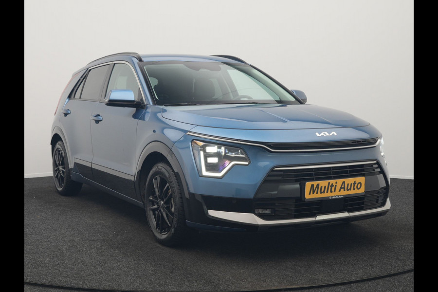 Kia Niro 1.6 GDi DynamicLine PHEV 182pk Dealer O.H. | Trekhaak Afn. | Adaptive Cruise | Camera | Sportstoelen & Stuur Verwarmd | Keyless | Blis | Sfeerverlichting | Apple Carplay | Navigatie | DAB | Virtual | LED Koplampen | Plug In Hybrid |