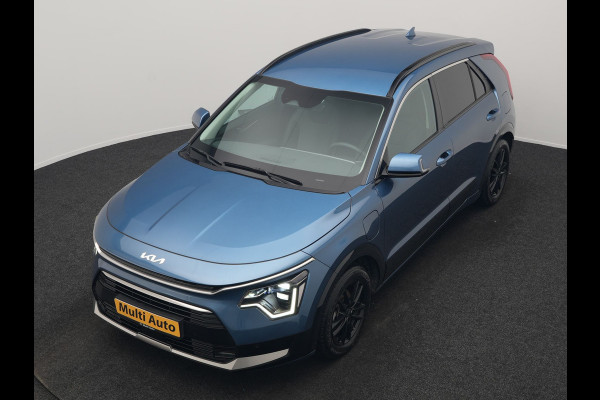 Kia Niro 1.6 GDi DynamicLine PHEV 182pk Dealer O.H. | Trekhaak Afn. | Adaptive Cruise | Camera | Sportstoelen & Stuur Verwarmd | Keyless | Blis | Sfeerverlichting | Apple Carplay | Navigatie | DAB | Virtual | LED Koplampen | Plug In Hybrid |