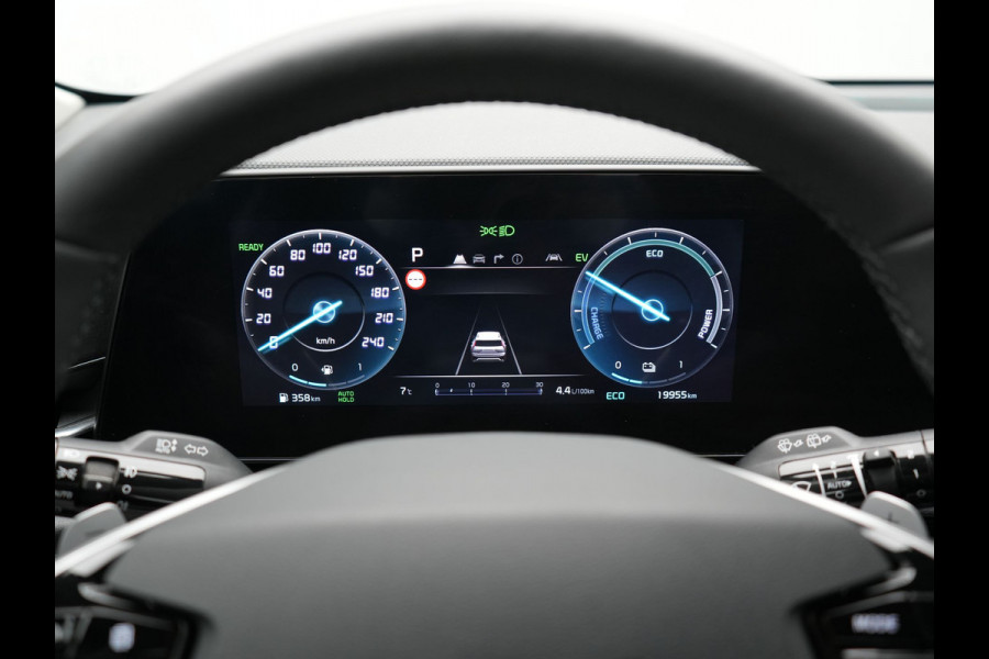 Kia Niro 1.6 GDi DynamicLine PHEV 182pk Dealer O.H. | Trekhaak Afn. | Adaptive Cruise | Camera | Sportstoelen & Stuur Verwarmd | Keyless | Blis | Sfeerverlichting | Apple Carplay | Navigatie | DAB | Virtual | LED Koplampen | Plug In Hybrid |