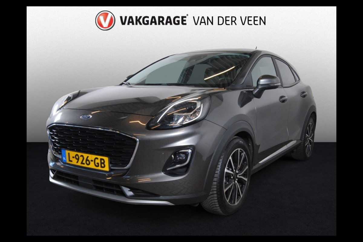 Ford Puma 1.0 EB Hyb. Tit. X | Apple Carplay | Trekhaak | Stoelverwarming