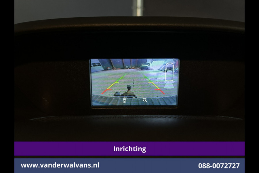 Ford Transit 2.0 TDCI 130pk L2H2 inrichting Euro6 Airco | Camera | Imperiaal | Sidebars | Trekhaak 2540kg Cruisecontrol, Verwarmde Voorruit, Trap, Parkeersensoren, Bijrijdersbank