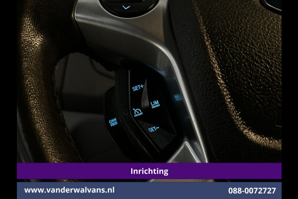 Ford Transit 2.0 TDCI 130pk L2H2 inrichting Euro6 Airco | Camera | Imperiaal | Sidebars | Trekhaak 2540kg Cruisecontrol, Verwarmde Voorruit, Trap, Parkeersensoren, Bijrijdersbank