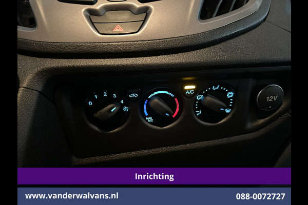 Ford Transit 2.0 TDCI 130pk L2H2 inrichting Euro6 Airco | Camera | Imperiaal | Sidebars | Trekhaak 2540kg Cruisecontrol, Verwarmde Voorruit, Trap, Parkeersensoren, Bijrijdersbank