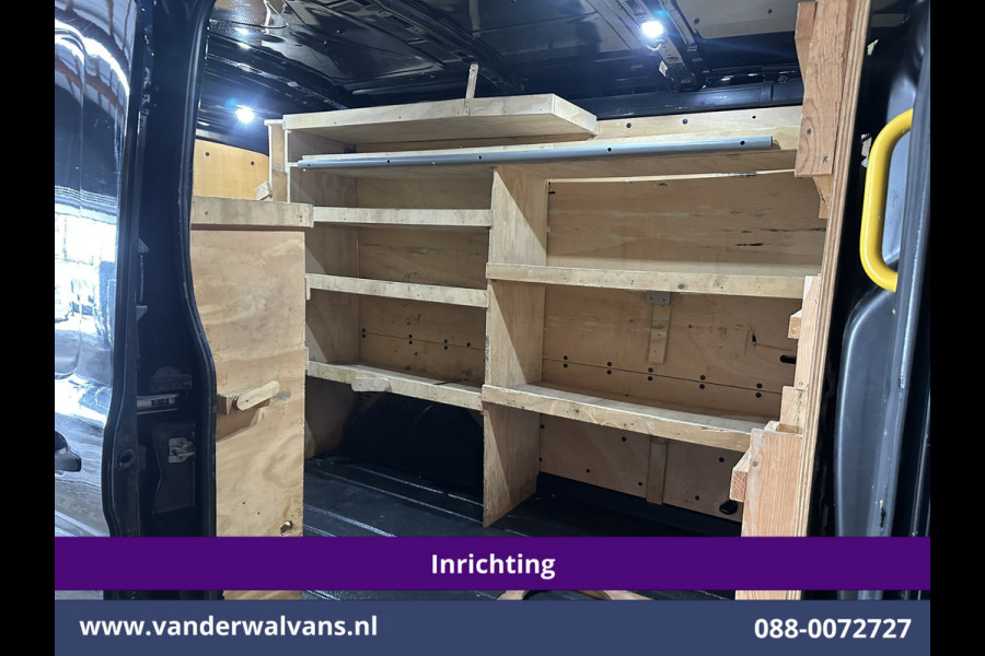Ford Transit 2.0 TDCI 130pk L2H2 inrichting Euro6 Airco | Camera | Imperiaal | Sidebars | Trekhaak 2540kg Cruisecontrol, Verwarmde Voorruit, Trap, Parkeersensoren, Bijrijdersbank