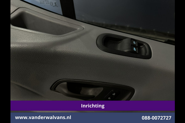 Ford Transit 2.0 TDCI 130pk L2H2 inrichting Euro6 Airco | Camera | Imperiaal | Sidebars | Trekhaak 2540kg Cruisecontrol, Verwarmde Voorruit, Trap, Parkeersensoren, Bijrijdersbank