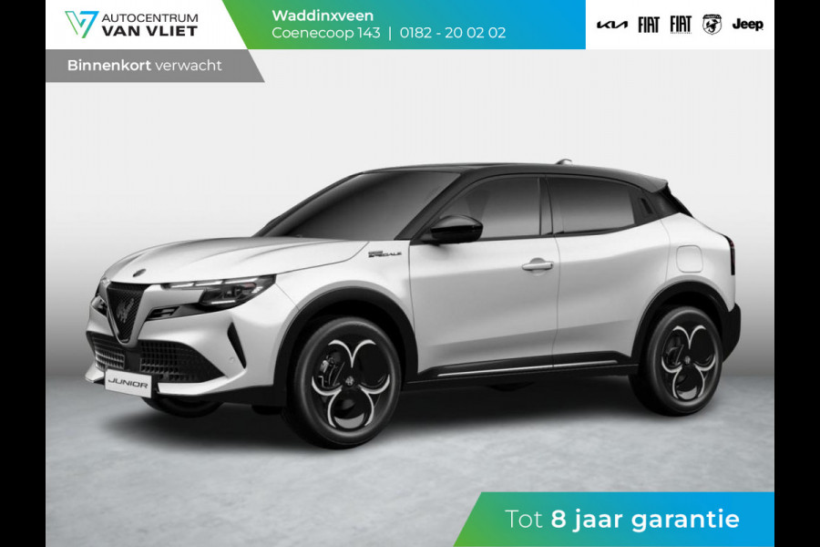 Alfa Romeo junior Elettrica Sport Speciale 54 kWh | Pack Techno | Schuif/Kanteldak | Warmtepomp | Bicolore
