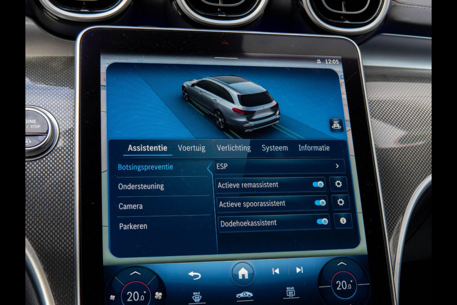 Mercedes-Benz C-Klasse Estate AMG Line Blackpack|Cruise|Camera|Navi|Trekhaak|Sfeerverlichting|Stoelverwarming