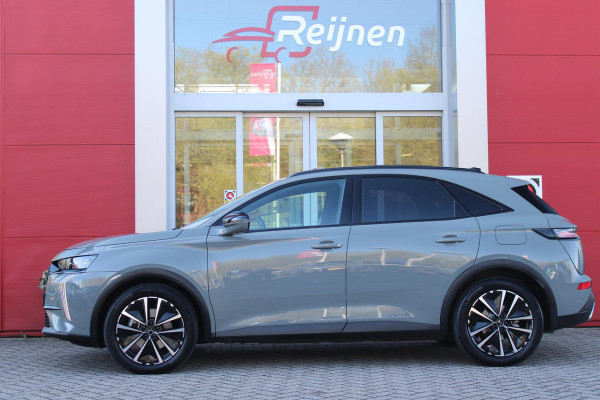 DS 7 1.6 PHEV 300PK 4x4 ETIOLE | PANORAMA SCHUIF/KANTEL DAK | NIGHT VISION | LEDEREN BEKLEDING "BLACK BASALT NAPPA LEDER" | STOEL/VOORRUIT VERWARMING | 19" LICHTMETALEN VELGEN | ALARM SYSTEEM | NAVIGATIE | DRAADLOZE APPLE CARPLAY/ANDROID AUTO | DRAADLOZE TELEFOONLADER | KEYLESS ENTRY/START | ELEKTRISCH BEDIENBARE VOORSTOELEN MET GEHEUGENFUNCTIE OP DE BESTUUDERSSTOEL | ELEKTRISCH BEDIENBARE ACHTERKLEP | DODEHOEK DETECTIE | ADAPTIVE CRUISE CONTROL | DAB+ RADIO | CAMERA VOOR + ACHTER |