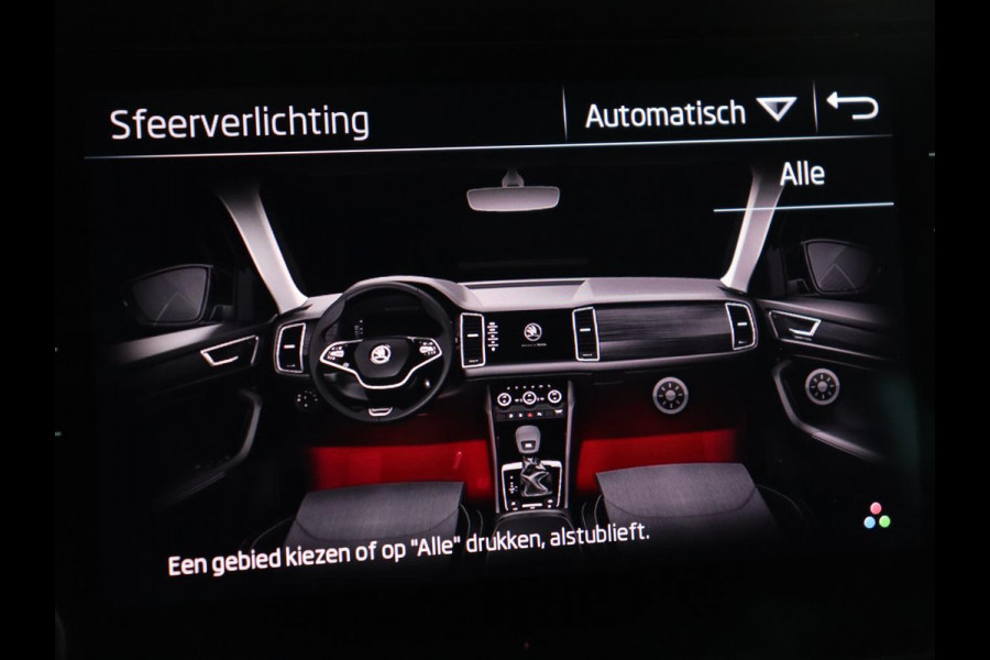 Škoda Kodiaq 1.5 TSI Sportline Business 7 Persoons | Stoelverwarming | Adaptive cruise | Alcantara | Matrix LED | Carplay | Keyless | Camera | Virtual Cockpit | Side Assist | Sfeerverlichting | Navigatie