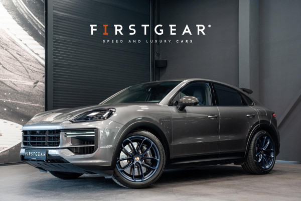 Porsche Cayenne Coupé 4.0 Turbo E-Hybrid GT *Keramisch / Vierwielbesturing / Passenger Display / Soft-Close / HUD / Race-Tex / Keyless / Surround-View*