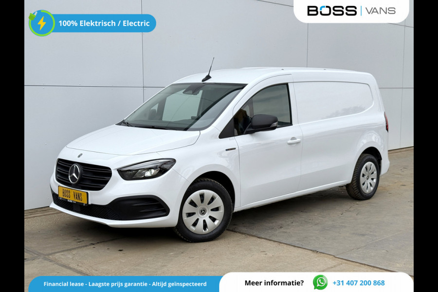 Mercedes-Benz eCitan 112 Pro 51 kWh L2 284 WLTP 98,3% (SOH) MBUX Trekhaak 75kW Snelladen Apple Carplay Cruise Control Stoelverwarming Stuurverwarming Laadkabel
