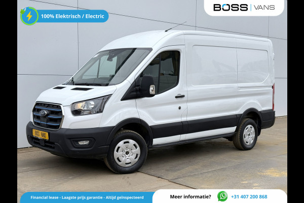 Ford E-Transit 350 68kWh 184PK L2 Cruise control Climate control CarplaySnelladen Laadkabel Parkeersensoren