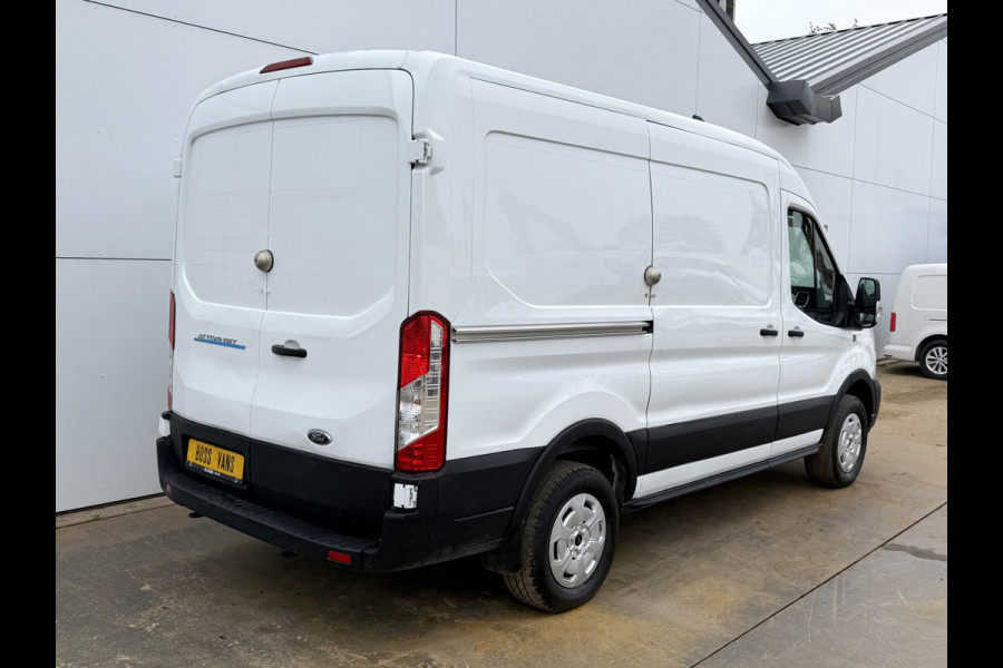 Ford E-Transit 350 68kWh 184PK L2 Cruise control Climate control CarplaySnelladen Laadkabel Parkeersensoren