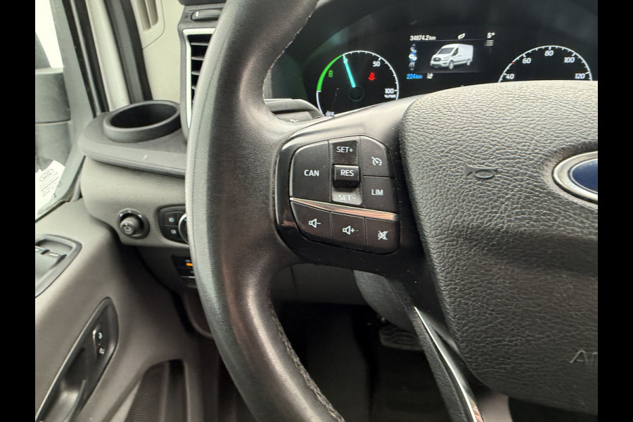 Ford E-Transit 350 68kWh 184PK L2 Cruise control Climate control CarplaySnelladen Laadkabel Parkeersensoren