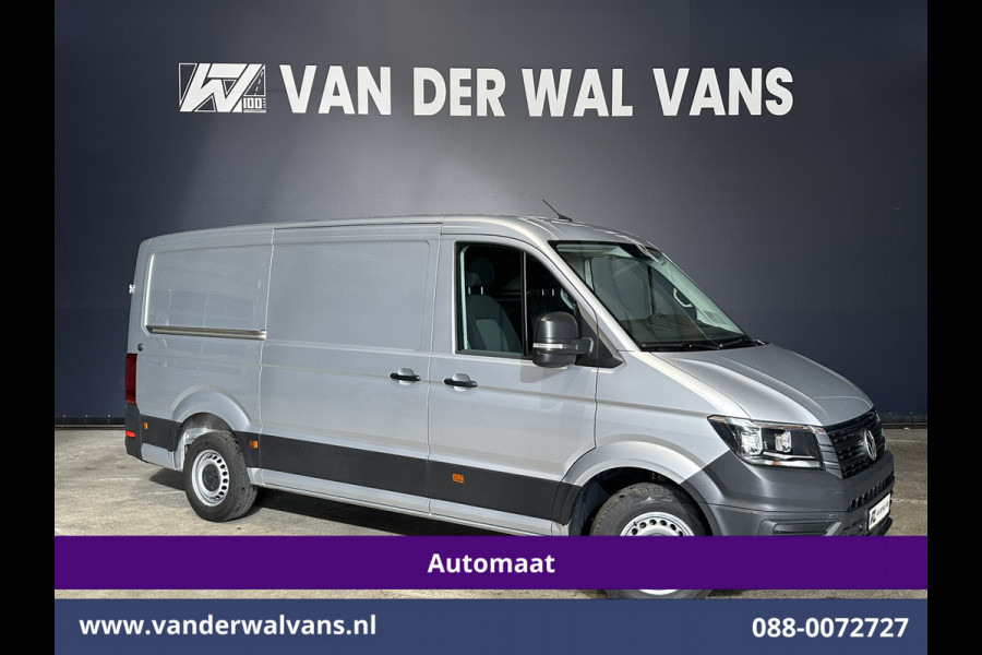 Volkswagen Crafter 2.0 TDI 141pk Automaat L3H2 L2H1 Euro6 Airco | Navigatie | Apple Carplay | Chauffeursstoel Cruisecontrol, Stoelverwarming, 270 Graden achterdeuren, Parkeersensoren, 3000kg trekvermogen