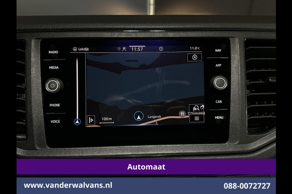 Volkswagen Crafter 2.0 TDI 141pk Automaat L3H2 L2H1 Euro6 Airco | Navigatie | Apple Carplay | Chauffeursstoel Cruisecontrol, Stoelverwarming, 270 Graden achterdeuren, Parkeersensoren, 3000kg trekvermogen