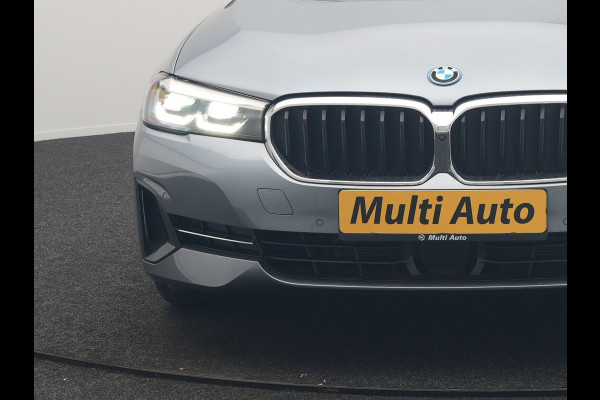 BMW 5 Serie Touring 530e Business Edition Plus PHEV 293pk Dealer O.H. | Trekhaak Af Fabriek | Adaptive Cruise | 360 Camera | Lederen Comfortzetels Verwarmd | Blis | Apple Carplay | Hifi Audio | 19"L.M | Plug In Hybrid |