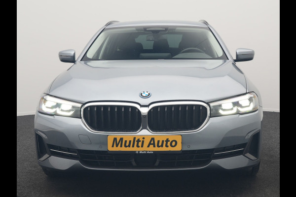 BMW 5 Serie Touring 530e Business Edition Plus PHEV 293pk Dealer O.H. | Trekhaak Af Fabriek | Adaptive Cruise | 360 Camera | Lederen Comfortzetels Verwarmd | Blis | Apple Carplay | Hifi Audio | 19"L.M | Plug In Hybrid |