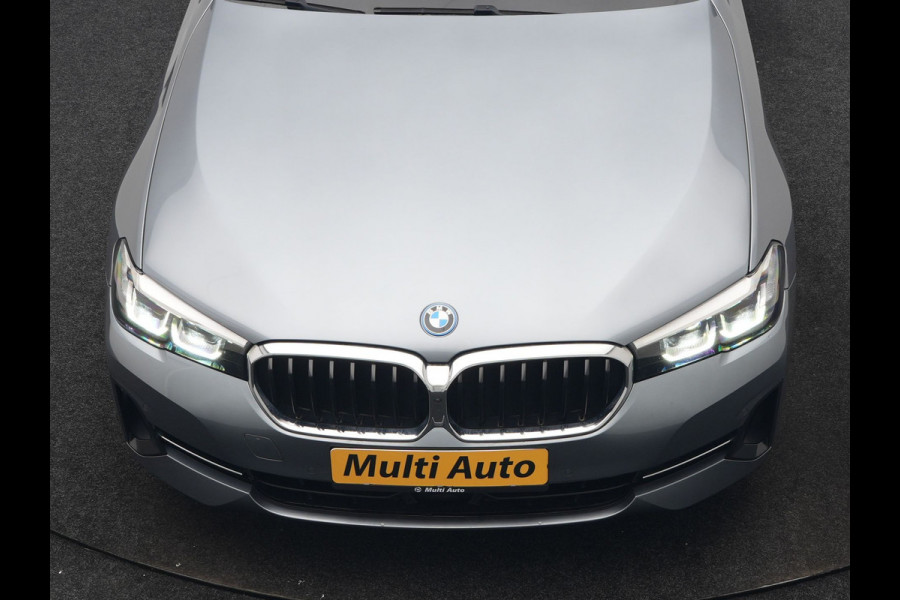 BMW 5 Serie Touring 530e Business Edition Plus PHEV 293pk Dealer O.H. | Trekhaak Af Fabriek | Adaptive Cruise | 360 Camera | Lederen Comfortzetels Verwarmd | Blis | Apple Carplay | Hifi Audio | 19"L.M | Plug In Hybrid |